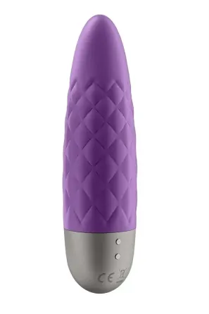 Віброкуля з глибокою вібрацією Satisfyer Ultra Power Bullet 5 фіолетовий Sex Aura Київ