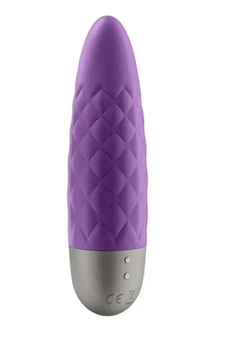 Віброкуля з глибокою вібрацією Satisfyer Ultra Power Bullet 5 фіолетовий Sex Aura Київ - фото 4