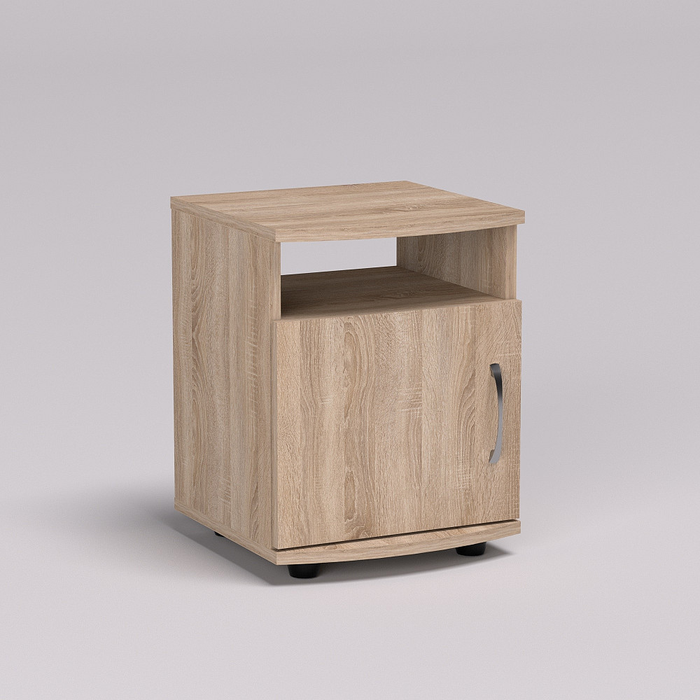 Тумба прикроватная V-2, Дуб Сонома, 350/350/450 Львов - изображение 2