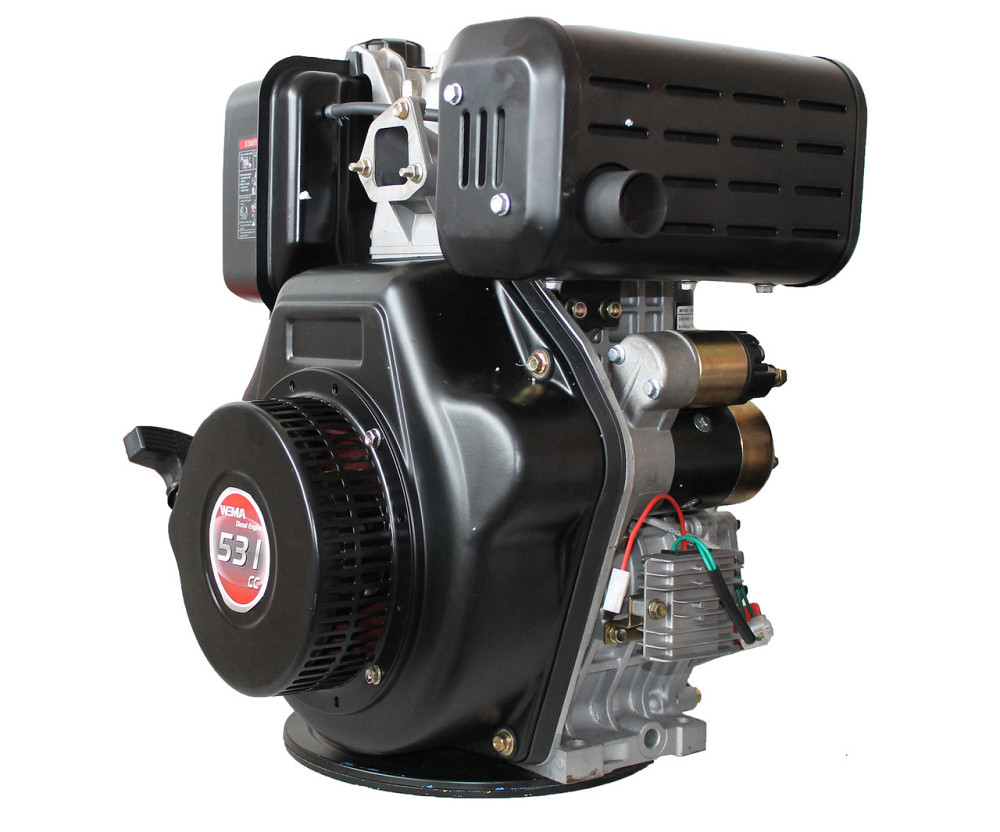 Двигатель дизельный WEIMA WM195FE (15 л.с., вал под шпонку 25 мм) Харьков - изображение 1