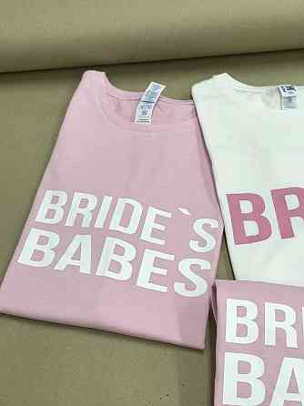 Футболки на девичник с надписями - 
