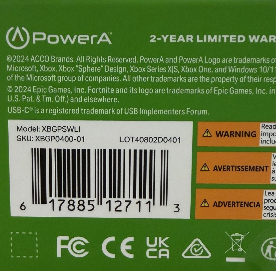 Контролер PowerA Xbox Series X/S Wireless Controller - Fortnite. Харків - фото 2