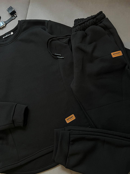 Мужской утепленный спортивный костюм baza трикотаж Трехнит флис Одесса - изображение 4