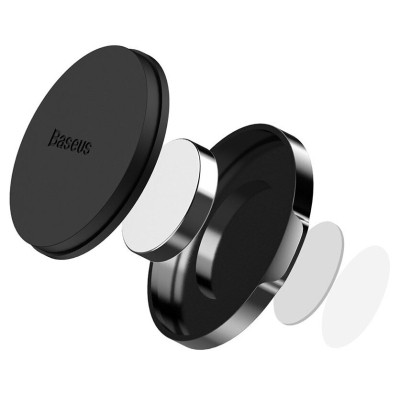 Универсальный автодержатель Baseus Small ears series Magnetic suction bracket (Flat type) black (SUER-C01) Винница - изображение 5