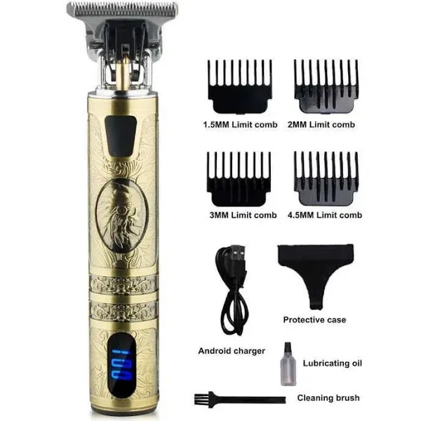 Універсальна Машинка для стрижки волосся, бороди, вусів Domotec/RAF R-433 змінні насадки регулювання довжини Одеса - фото 4