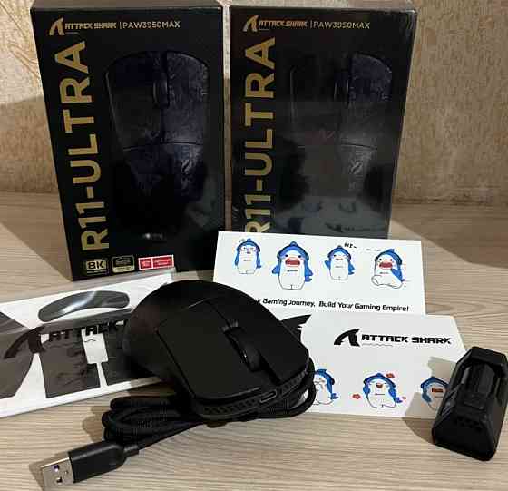 Нова миша attack shark r11 ultra. Харьков
