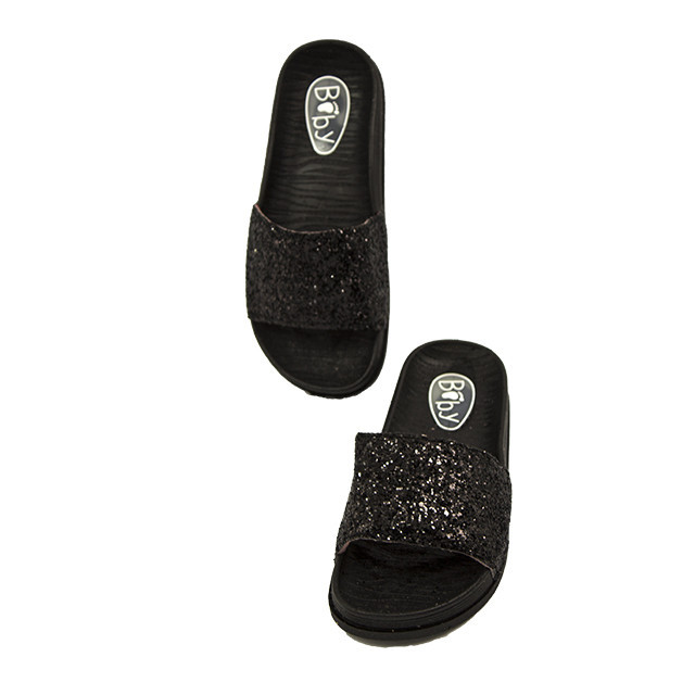 Шлепанцы Детские Девочка PaGo Лето черные Одесса - изображение 5