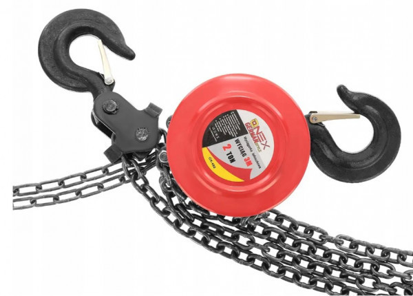 Лебідка ручна Onex BX-7003 – 2 тонни, ланцюгова система, висота підйому 3 м Львів - фото 7