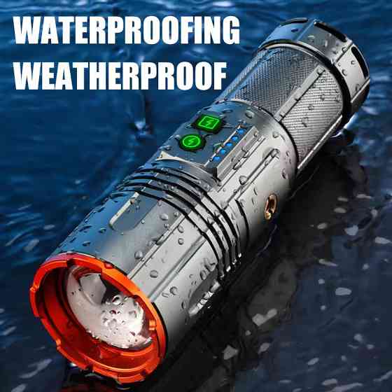 Ручний ліхтар YEMAO YM-G520, 2500LM, TG LED, 1*40700 акум, TYPE-C Дніпро