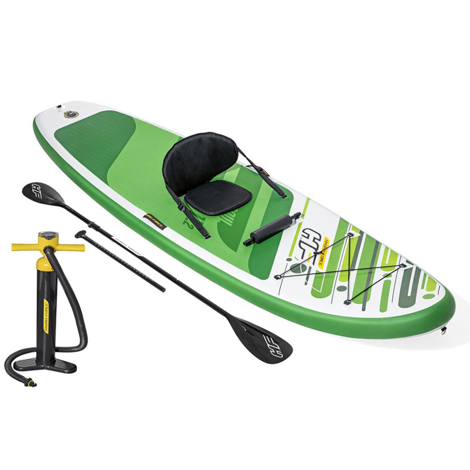 SUP борд 65310, 340 x 89 x15 см, дошка, весло, ручний насос, сумка Вінниця - фото 2