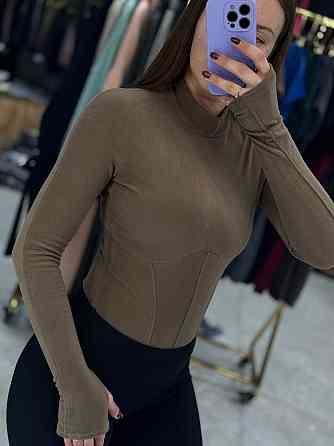 Жіночий базовий теплий боді з турецького мікрофлісу Моко, 42 Одеса