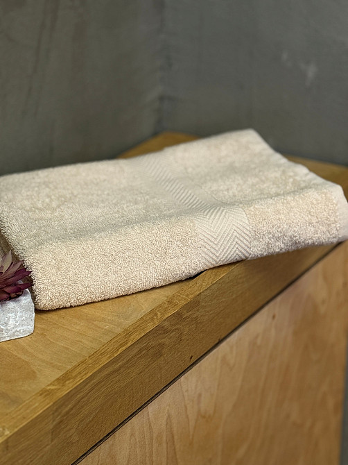 Ecotton Рушник Ecotton 50х80 см махровий молочного кольору Light Milk Коломия - фото 2