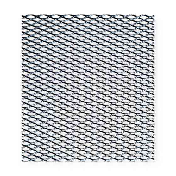 Сітка декор. "захист радіатора" №4 чорний 100х20см (великий осередок) Мукачево