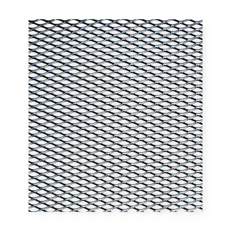 Сітка декор. "захист радіатора" №4 чорний 100х20см (великий осередок) Мукачево - фото 1