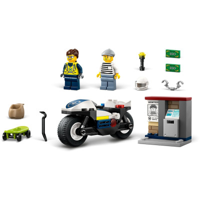 Конструктор LEGO City Переслідування на поліцейському мотоциклі (60455) Вінниця - фото 7