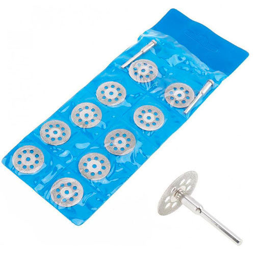 Алмазні відрізні диски для гравера, 10 штук Київ - фото 7