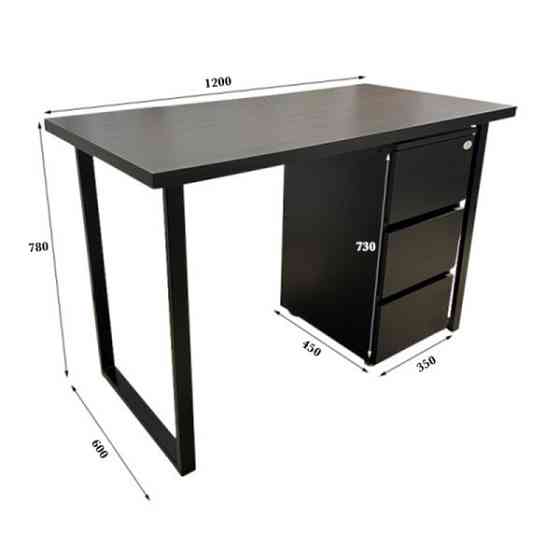 Стол маникюрный Глори с тумбой на колесах Киев