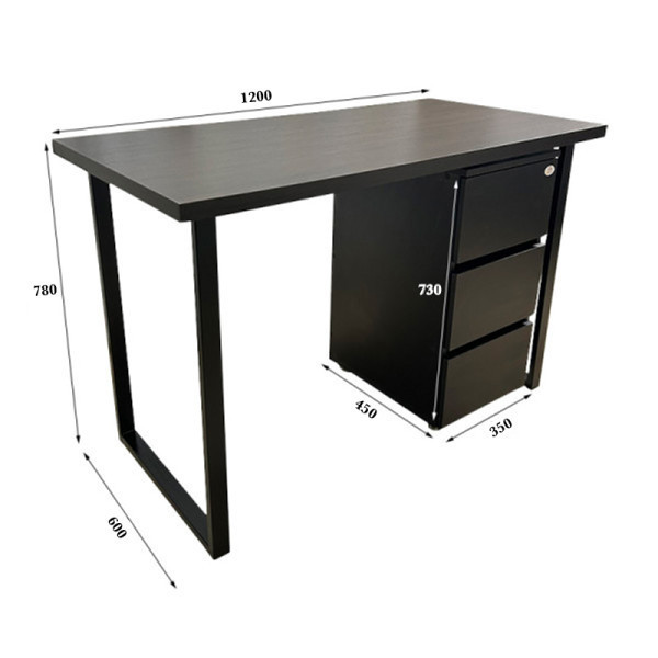 Стіл манікюрний Глорі з тумбою на колесах Київ - фото 1