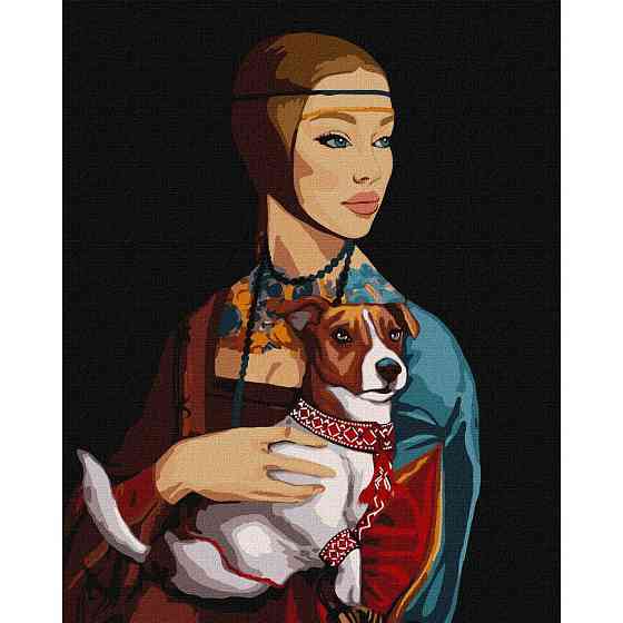 Картина за номерами "Справжній українець" ©111viktoriiaa Ідейка KHO4929 40х50 см Вінниця