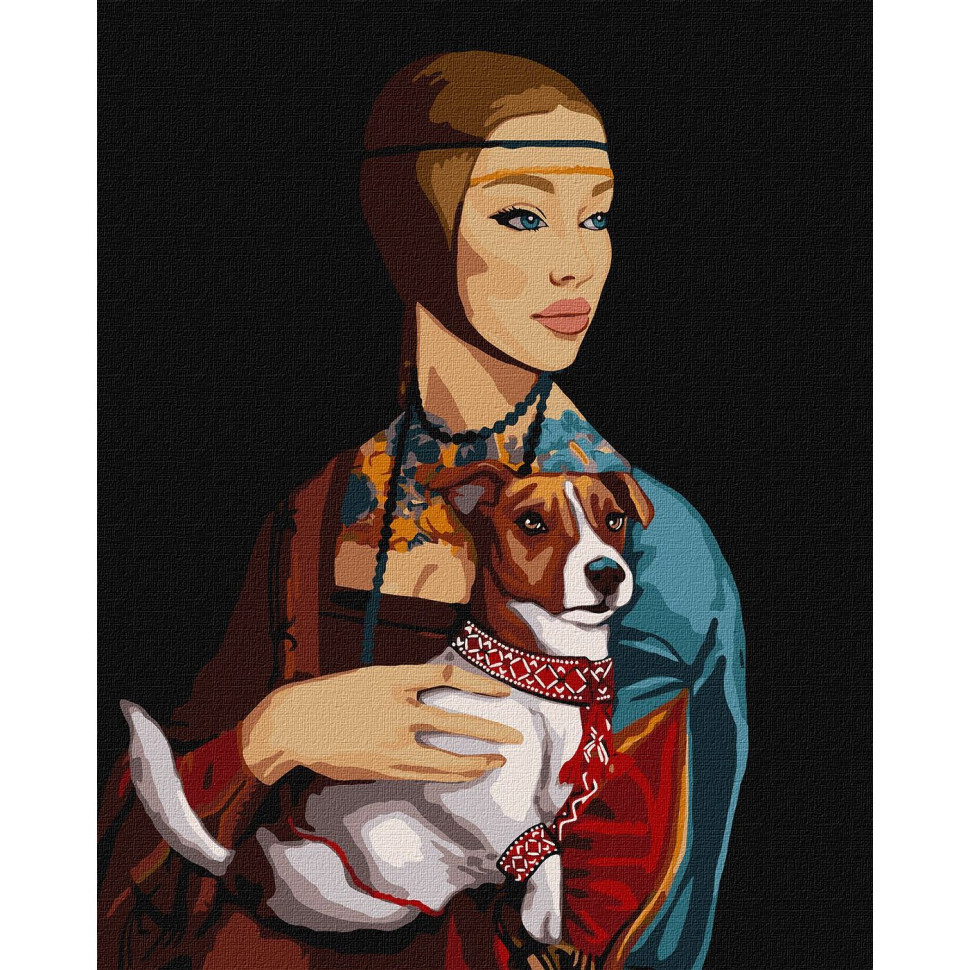 Картина за номерами "Справжній українець" ©111viktoriiaa Ідейка KHO4929 40х50 см Вінниця - фото 1