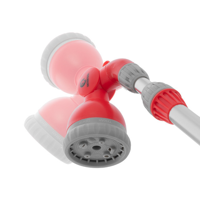 Пистолет-распылитель для полива, на телескопической штанге 90-120 см, 9 режимов, материалы: ABS, TPR INTERTOOL GE-0043 Киев - изображение 3