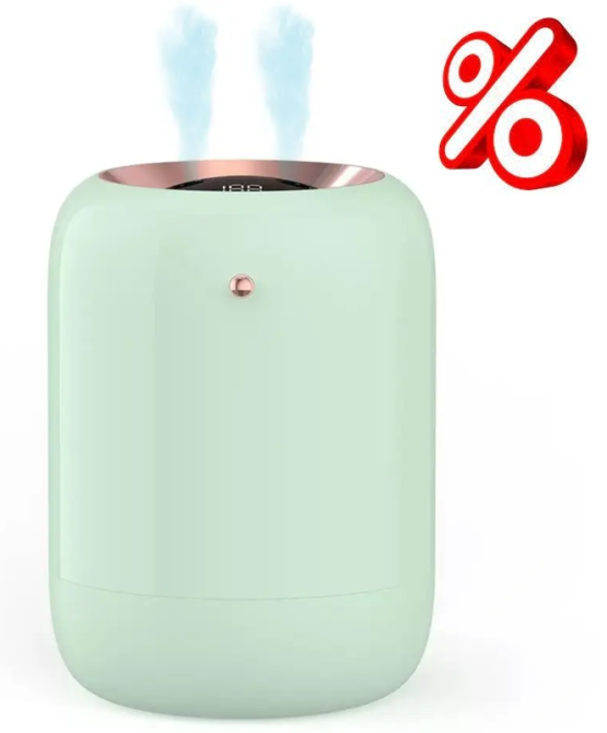 Зволожувач повітря бездротовий Alto зелений Дніпро - фото 1