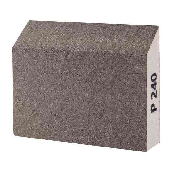 Губка шліфувальна чотиристороння кутова 110×90×25мм P240 SIGMA (9130511) Рівне