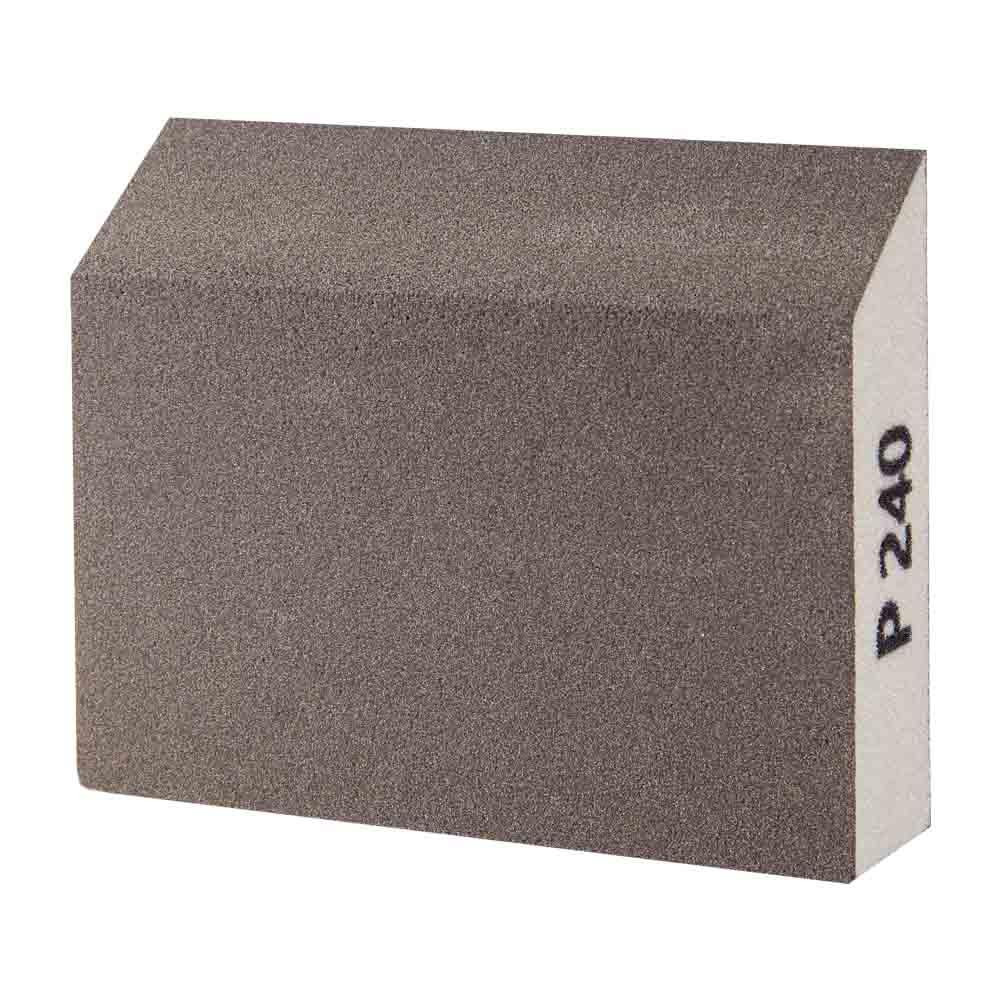 Губка шліфувальна чотиристороння кутова 110×90×25мм P240 SIGMA (9130511) Рівне - фото 2