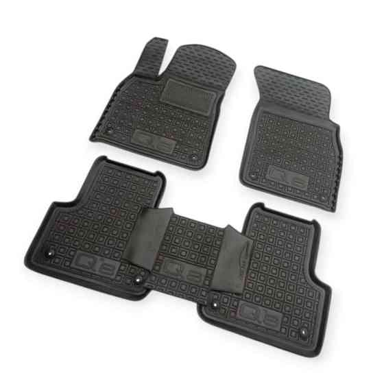 Килимки audi q8 2018-> борт 2,5 см, з перемичкою салону Мукачево