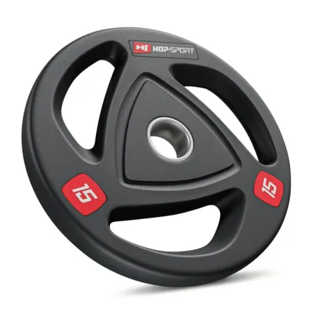 Блин олимпийский с хватом 15 кг 51мм Hop-Sport Киев