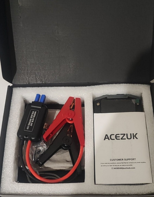 Портативний автомобільний пусковий пристрій ACEZUK Київ - фото 1