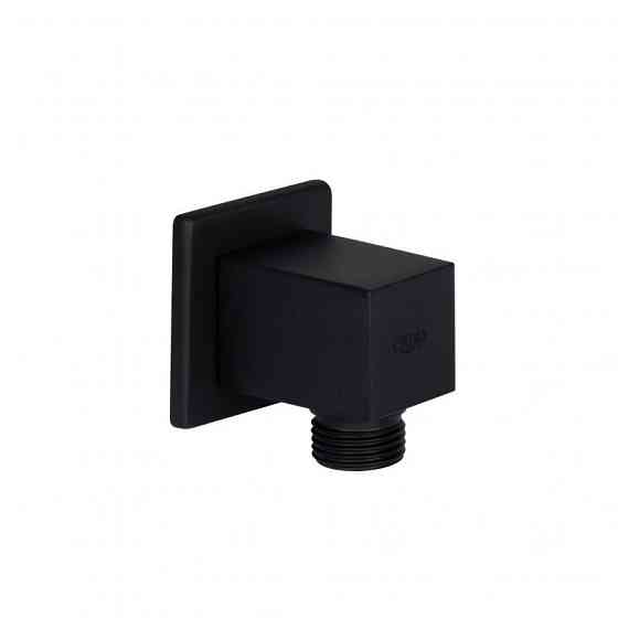 Подключение для шланга латунь Qtap Spojeni прямоугольное QT809810842857NB Black Matt Харьков