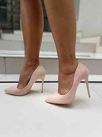 Comer Туфлі жіночі COMER пудра еко-замша каблук 11см розміри 35-38 (2717) Коломия