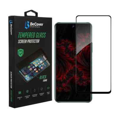 Стекло защитное BeCover Infinix Hot 11S (X6812) Black (707600) Винница