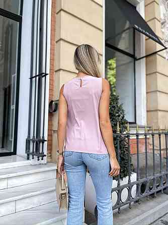 Жіноча літня блуза "Shimmy"оптом | Норма і батал | Розпродаж моделі Фрезовий, 42-44 Київ