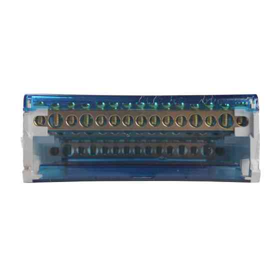 Шина нулевая в корпусе (кросс-модуль) 4х15, 125A Днепр