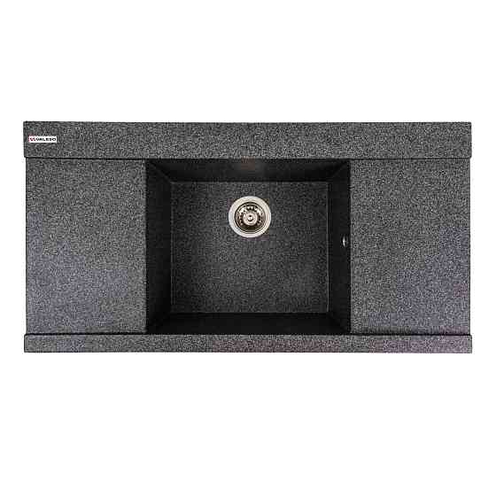 VALESO Гранітна мийка для кухні VALESO ATLAS 9651 матова Графіт Киев