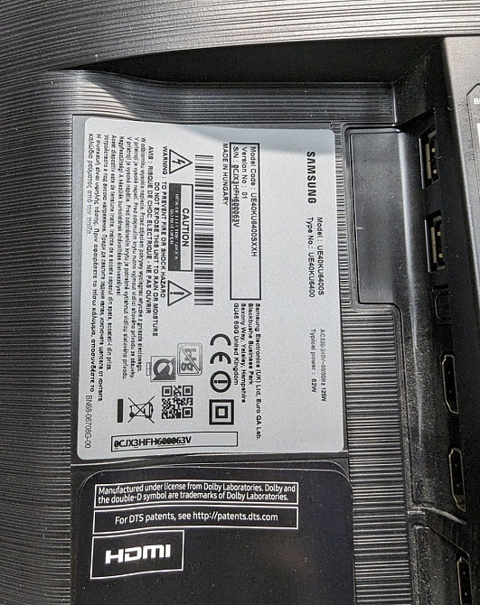 Телевизор: Samsung UE40KU6400U 4K Ultra HD Smart TV WiFi (2017) Харків - фото 6