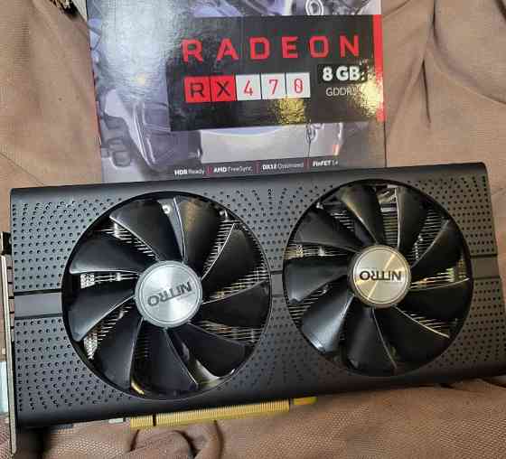 Sapphire rx 470 8gb nitro+ Киев