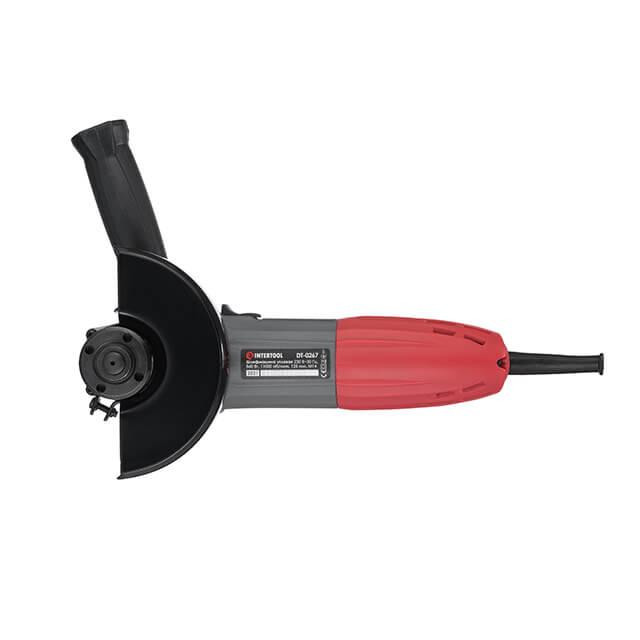Шліфмашина кутова, 0,86 кВт, 11000 об/хв, 125 мм INTERTOOL DT-0267 Київ - фото 2