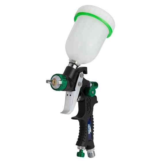 Краскораспылитель HVLP Ø1.0 мм 60-170 л/мин 1.5-2 бар в/б 100 мл (пласт) REFINE (6812321) Киев