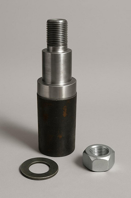 Балка для причепа квадратна, посилена (товщина 6 мм) з маточинами шплинтованными АТВ-155 (01Р) Вінниця - фото 5