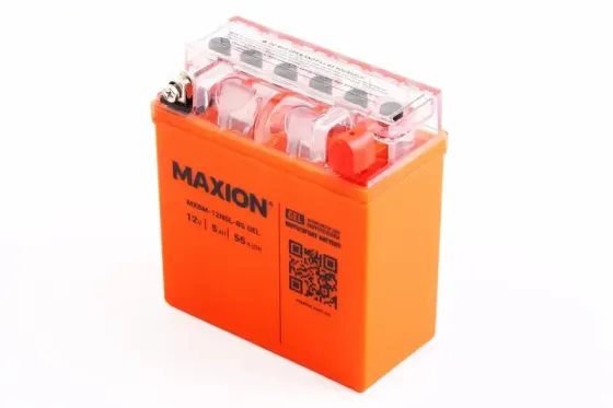 Акум. батарея Мото 12 В 5 А·год Maxion гелевий (високий) 119/60/129 Вінниця