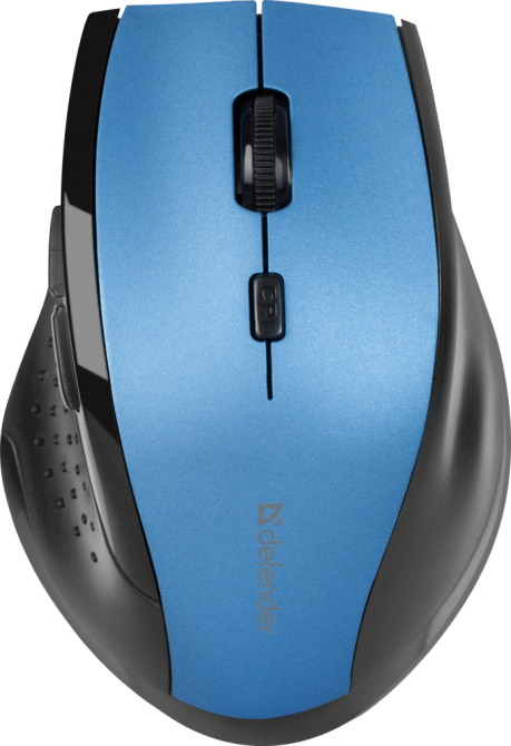 Миша Defender Accura MM-365 Wireless синій (52366) (6414726) Київ - фото 1