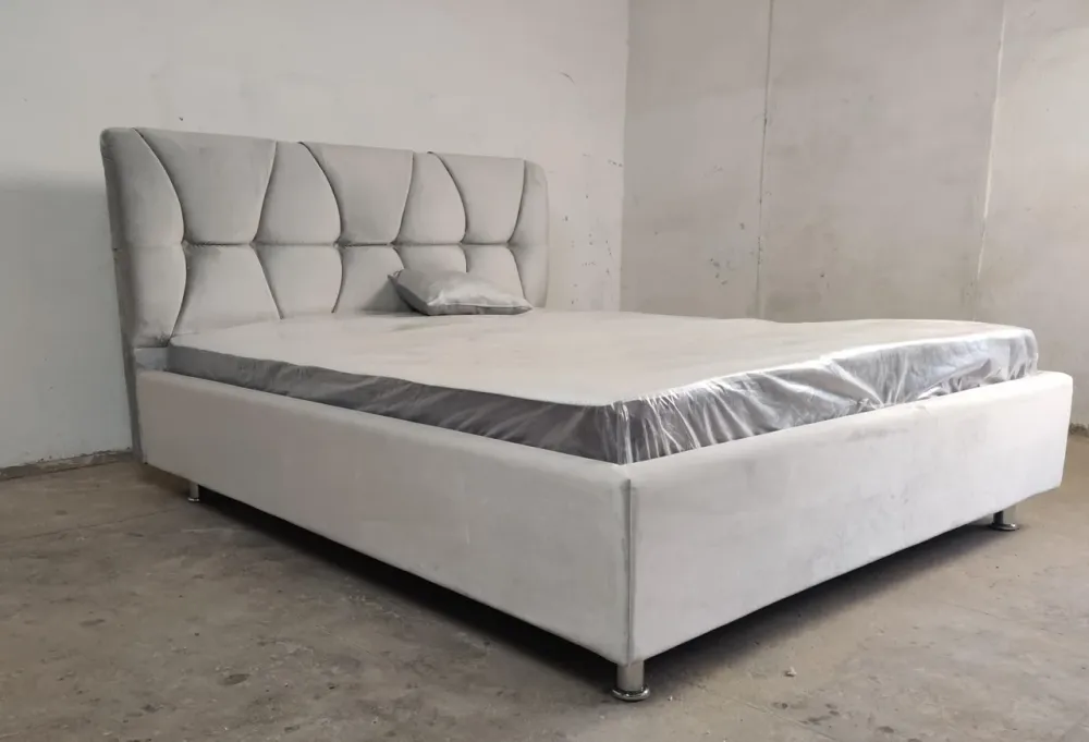 Кровать BNB Двуспальная Galant Comfort 140 х 200 см Allure С подъемным механизмом и нишей для белья Серый Киев - изображение 3