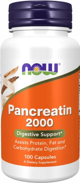 Панкреатин Now Pancreatin 2000 100 caps Киев - изображение 1