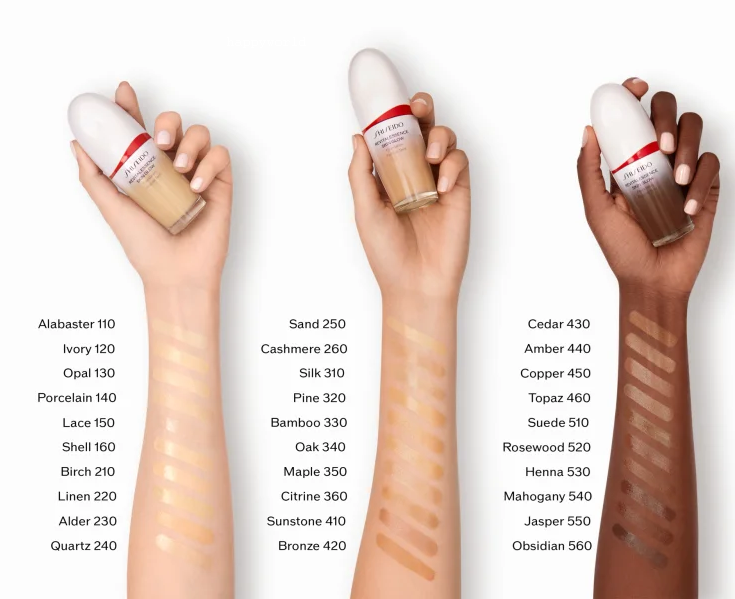 Тональний крем Shiseido Revitalessence Skin Glow Foundation SPF 30 PA+++ 220 Linen Слов'янськ - фото 5