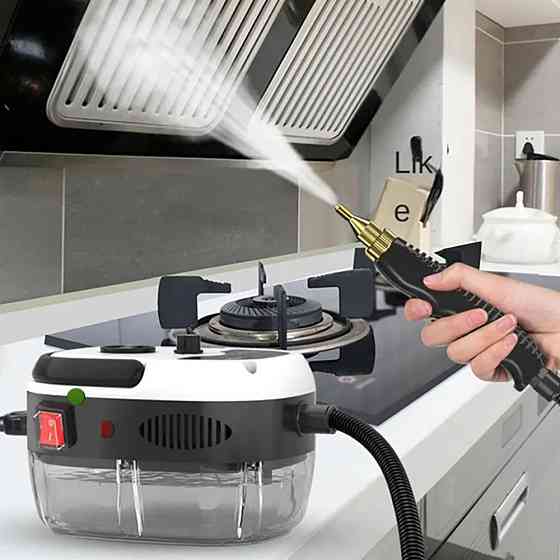 Портативний пароочисник для дому,2500Вт,1л + 7 насадок SBR Київ