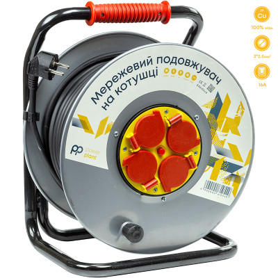 Мережевий подовжувач PowerPlant JY-20022/50, 50м (EX610549) Вінниця - фото 1