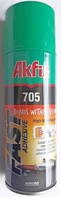 Активатор Akfix 705 400 мл спрей (БЕЗ КЛЕЯ) Павлоград - изображение 1